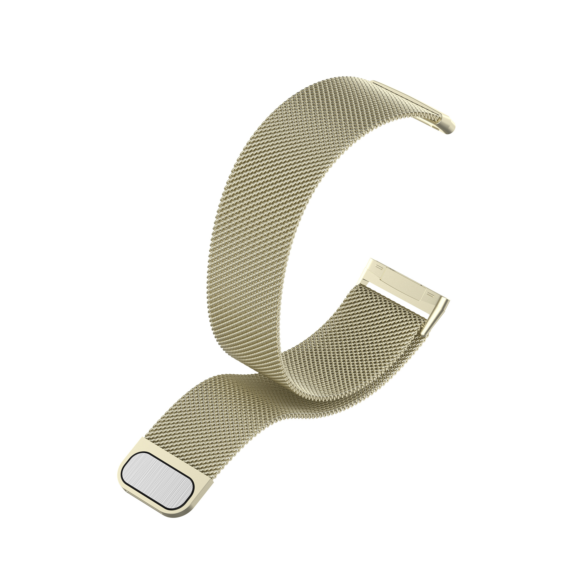 Correa Milanese loop para el Fitbit Versa 3 / Sense - champán
