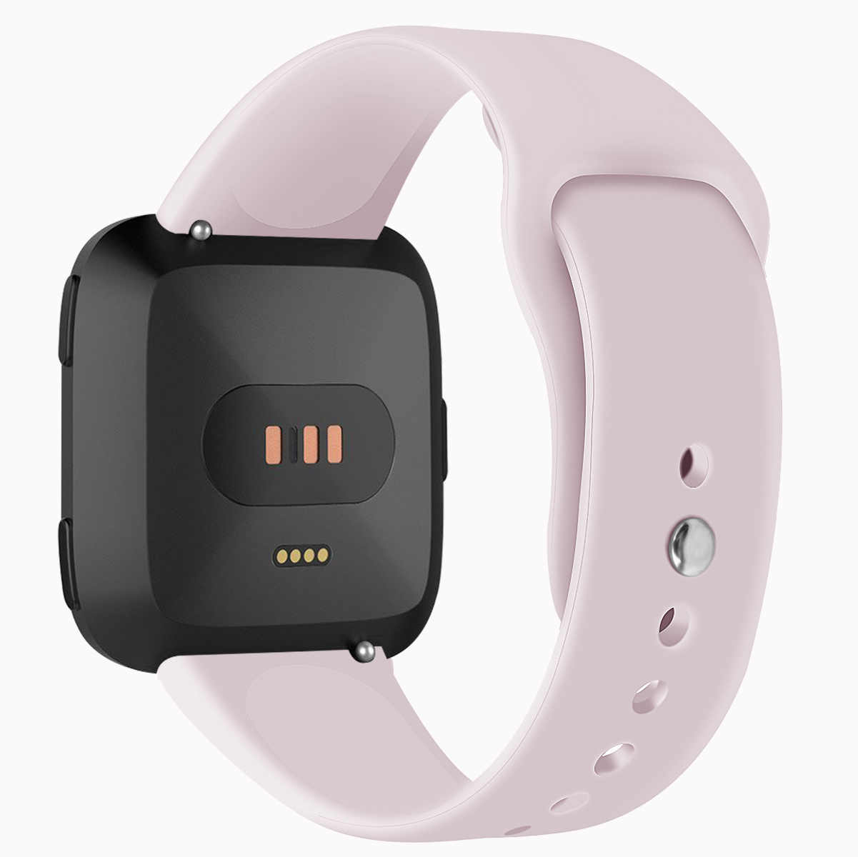 Correa deportiva de silicona para el Fitbit Versa - arena rosa