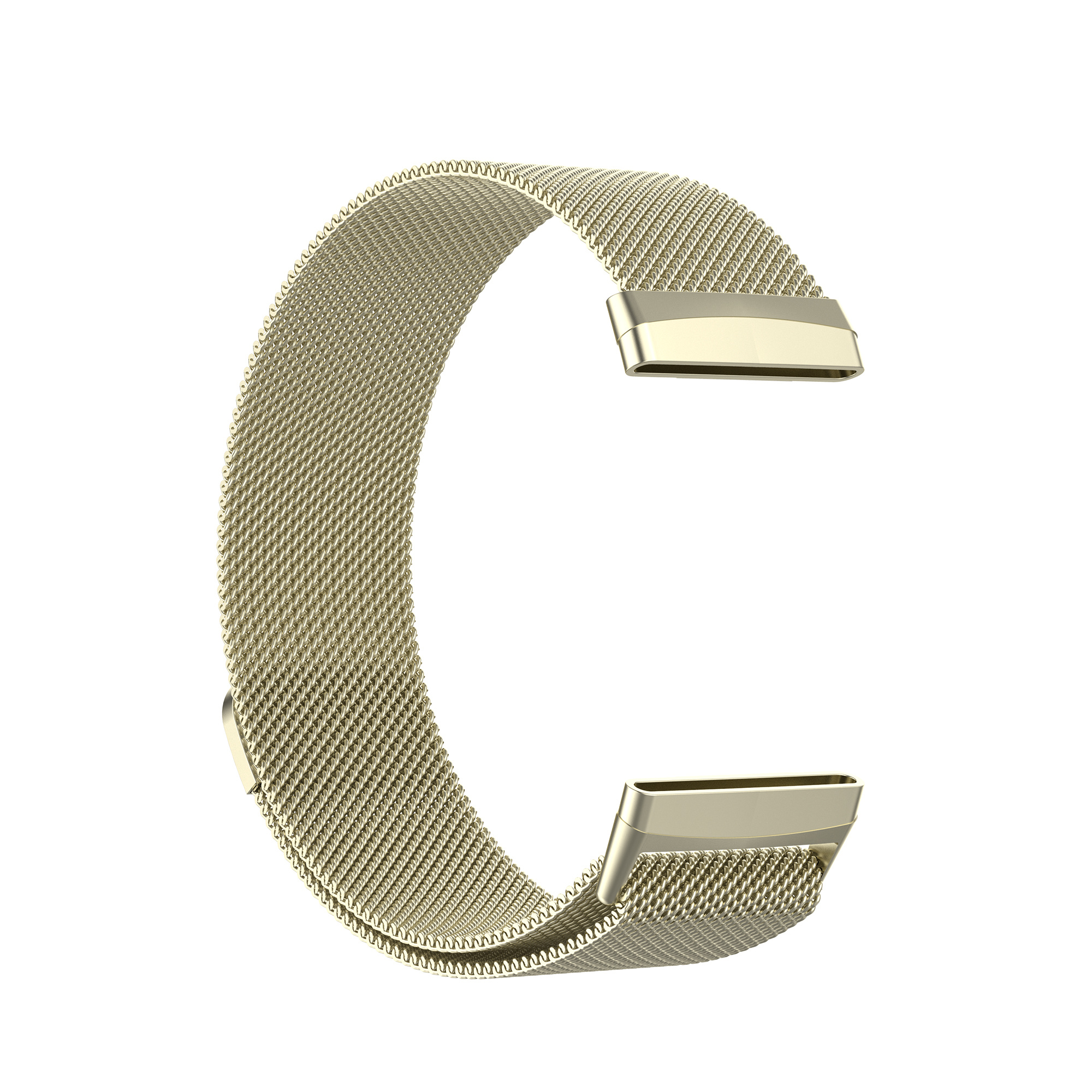 Correa Milanese loop para el Fitbit Versa 3 / Sense - champán