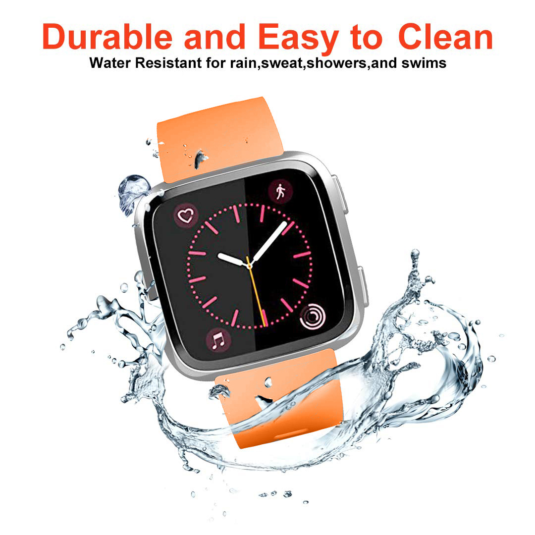 Correa deportiva para el Fitbit Versa - naranja