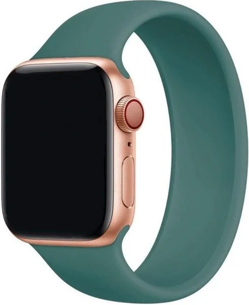 Correa deportiva solo loop para el Apple Watch verde pino