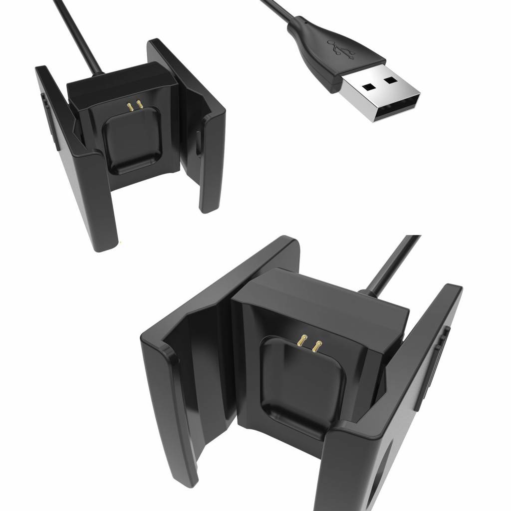  Fitbit Charge 3 &amp; 4 cargador usb - negro