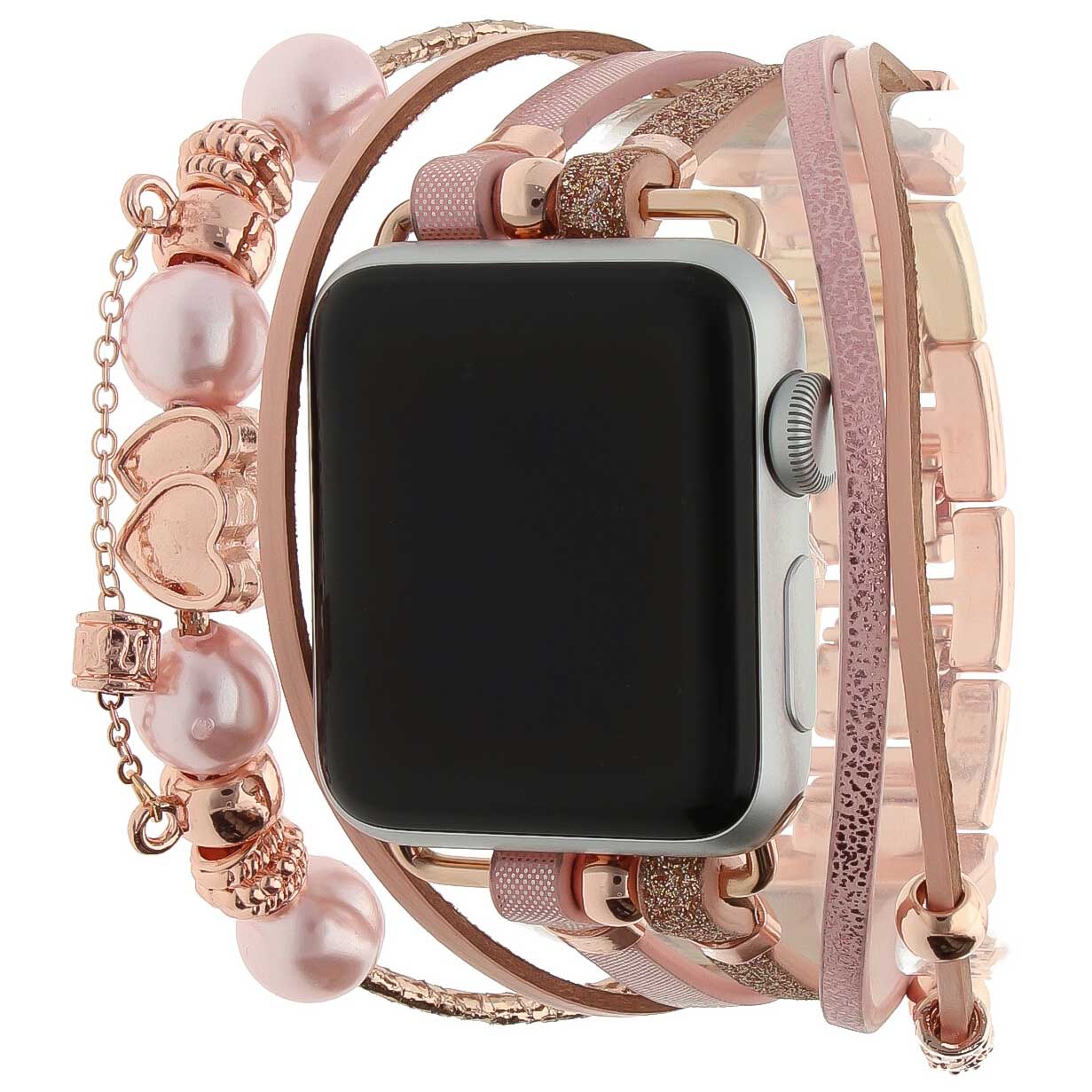 Correa de joyería para Apple Watch – Liz oro rosa