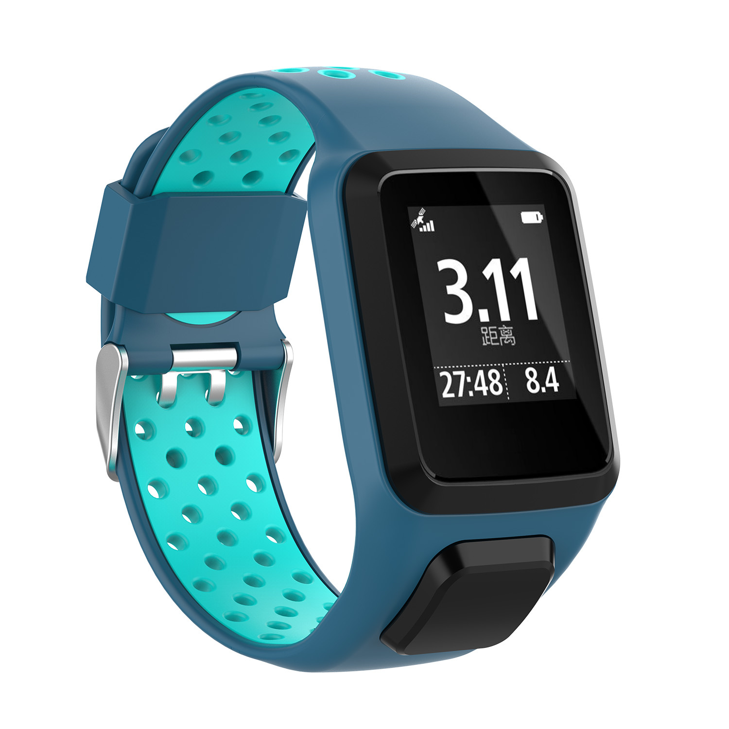 TomTom Runner / Spark / Neumático deportivo doble Adventure - azul tahou blue