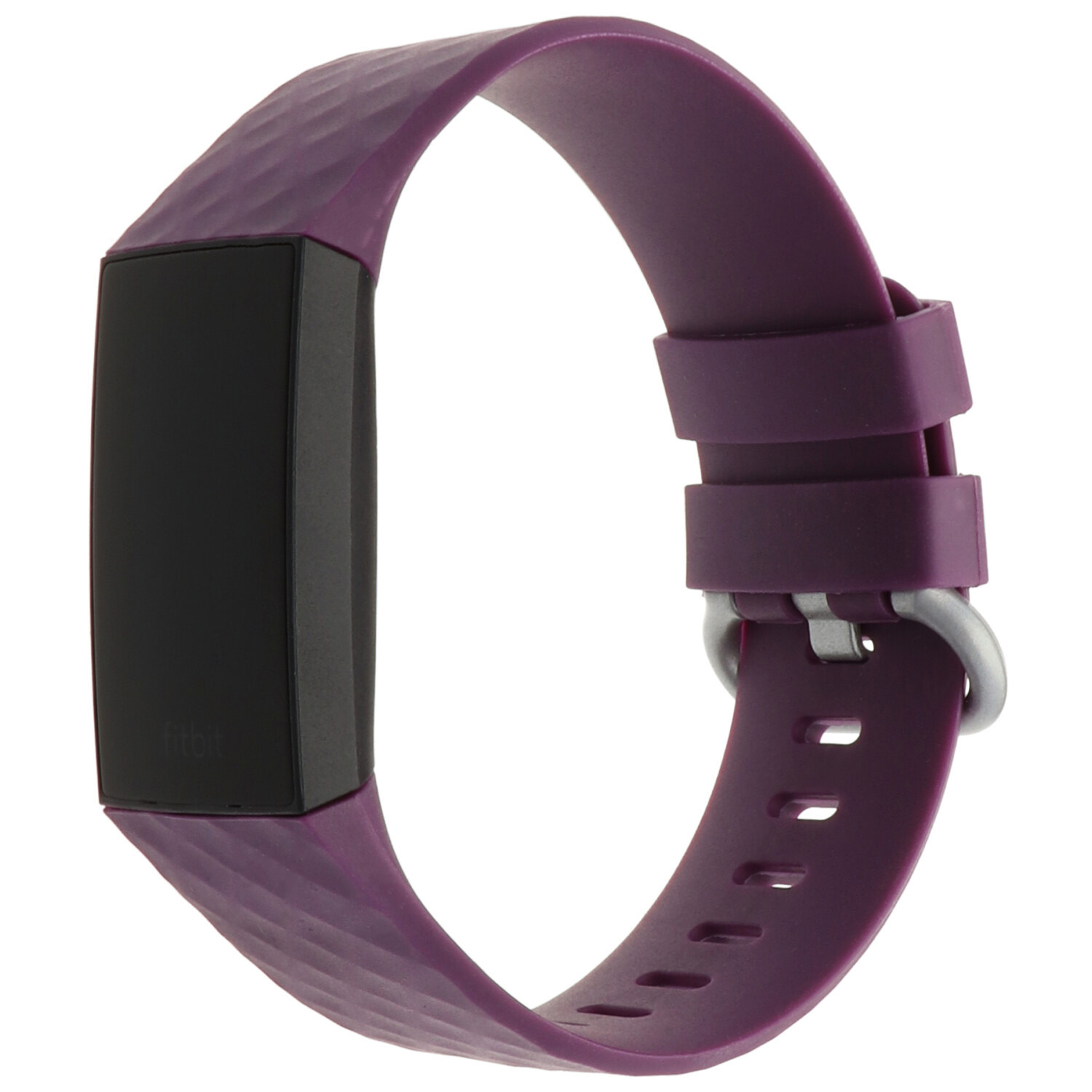  Fitbit Charge 3 &amp; 4 deportes waffle band - morado oscuro