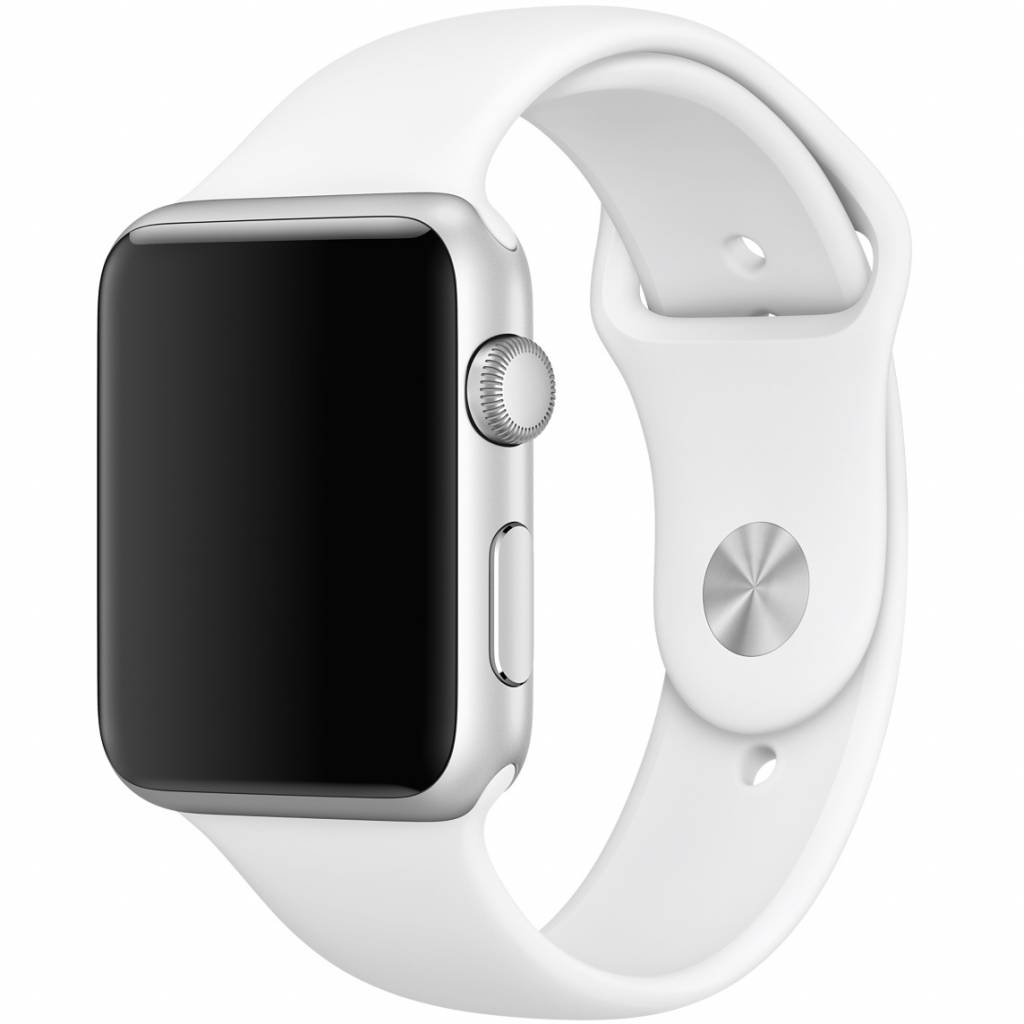 Apple Watch banda deportiva - blanco
