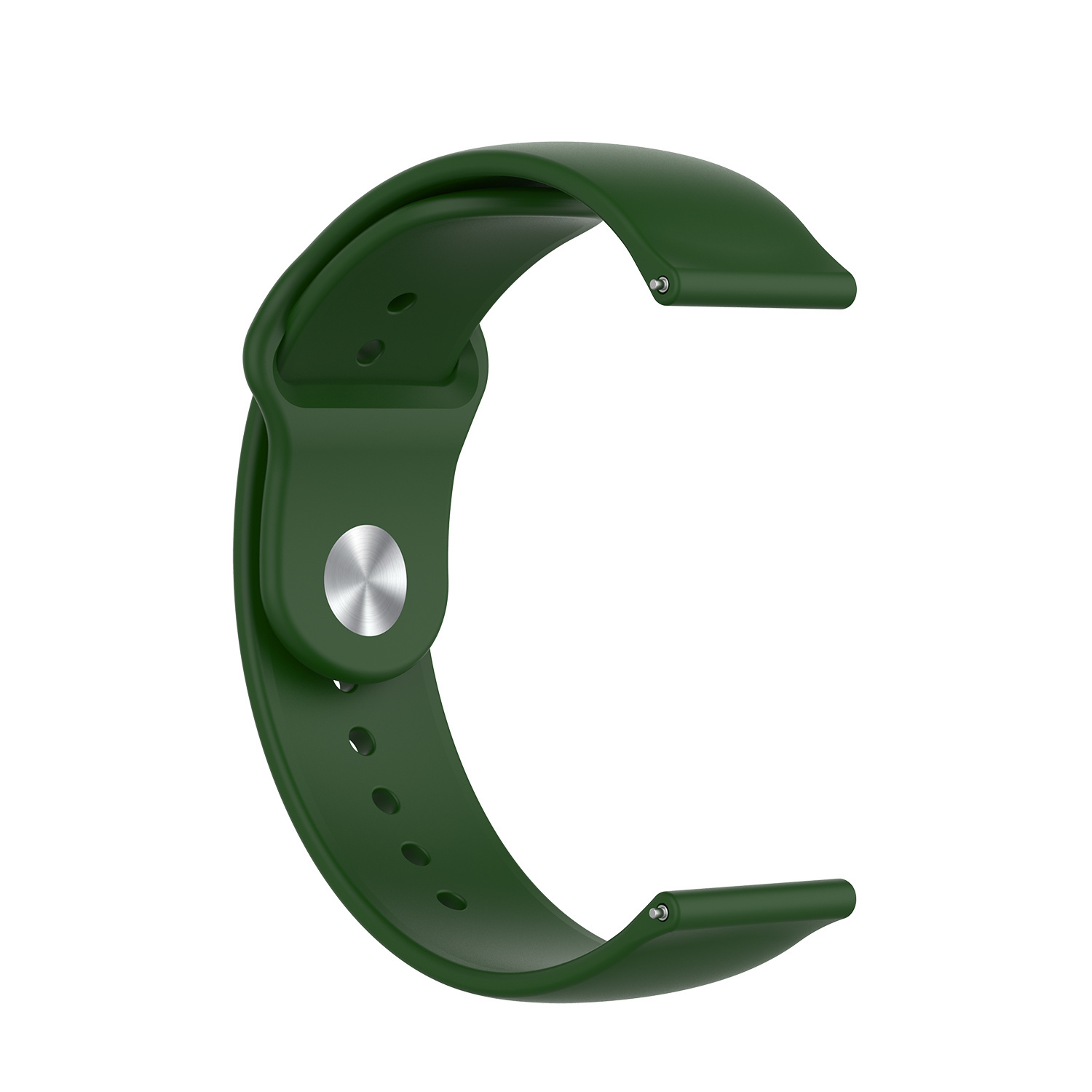 Correa deportiva de silicona para el Samsung Galaxy Watch - verde militar