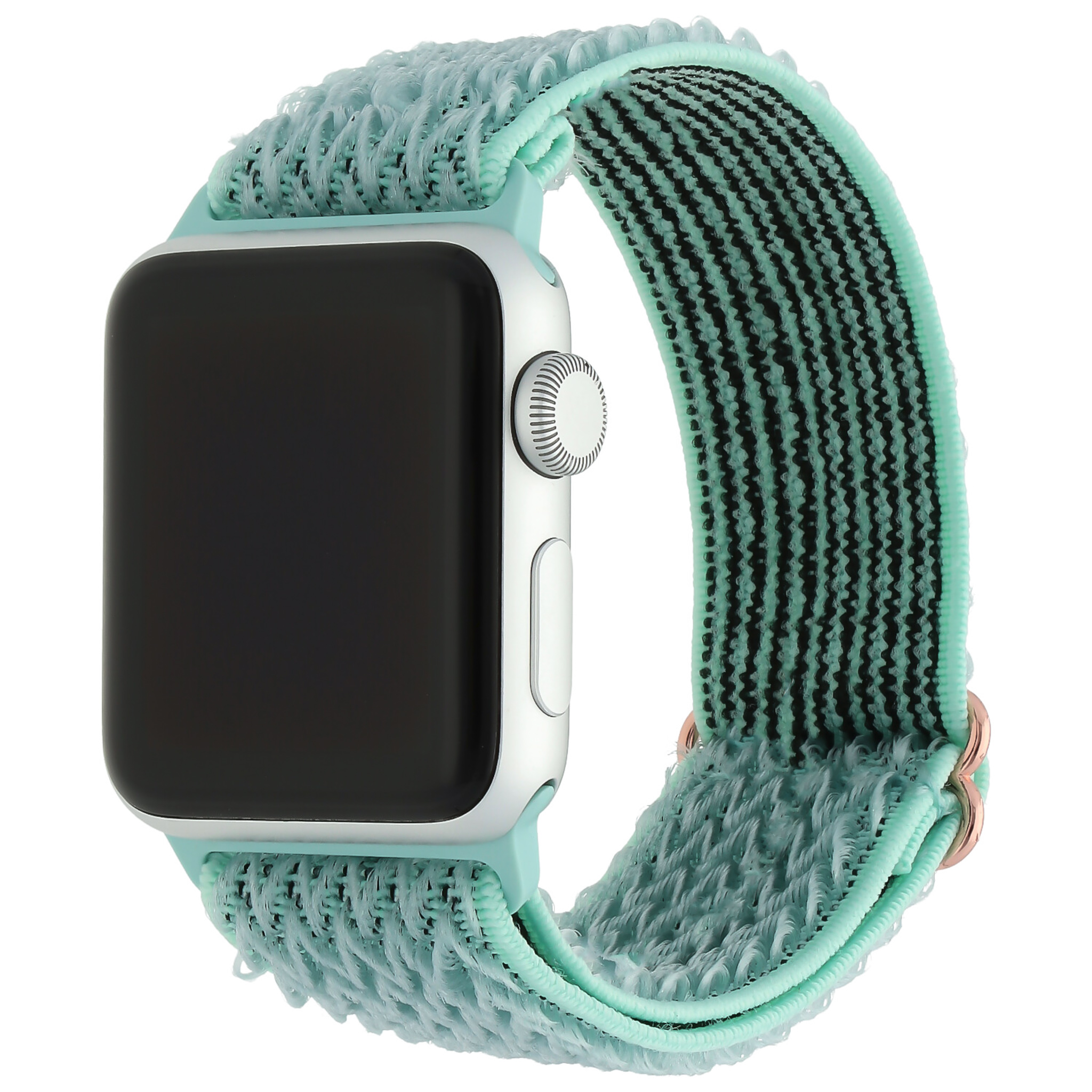 Correa solo de nailon para el Apple Watch - verde azulado