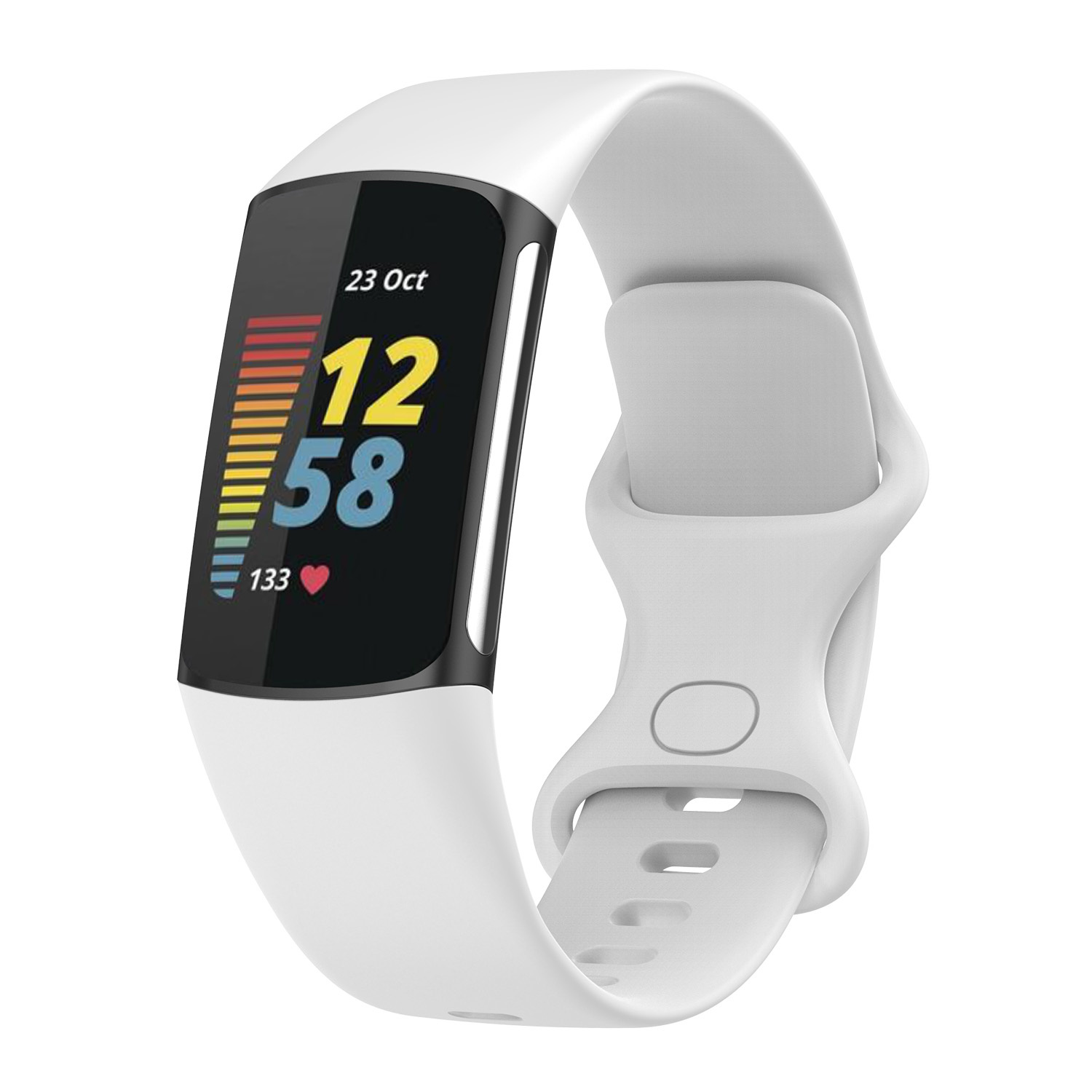  Fitbit Charge 5 bandas deportivas - blanco