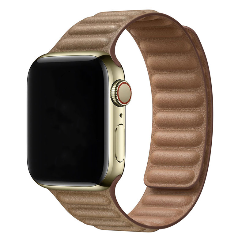 Apple Watch Correa solitaria de piel PU - marrón