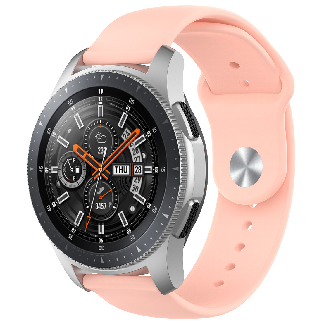Samsung Correa deportiva de silicona Galaxy Watch - rosa