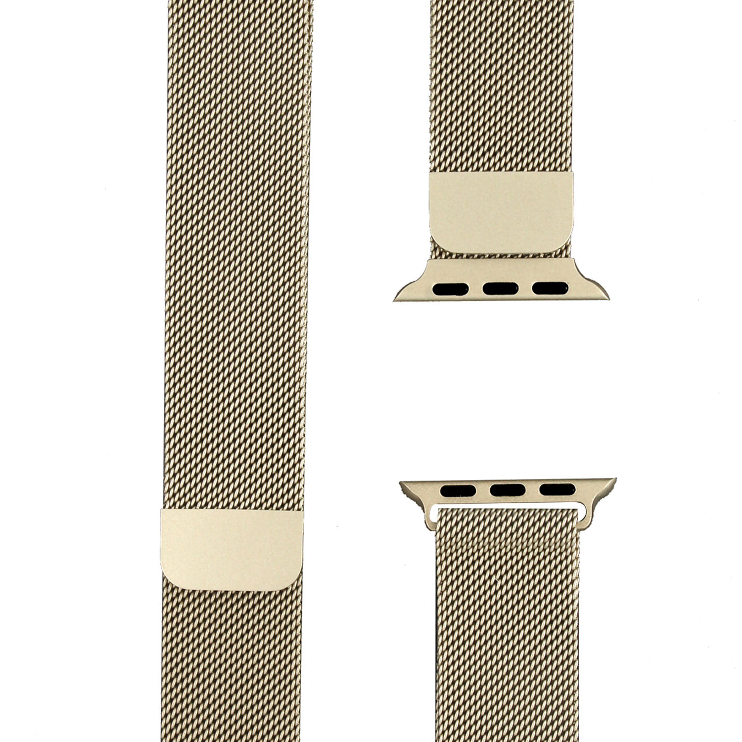 Correa Milanese loop para el Apple Watch - champán