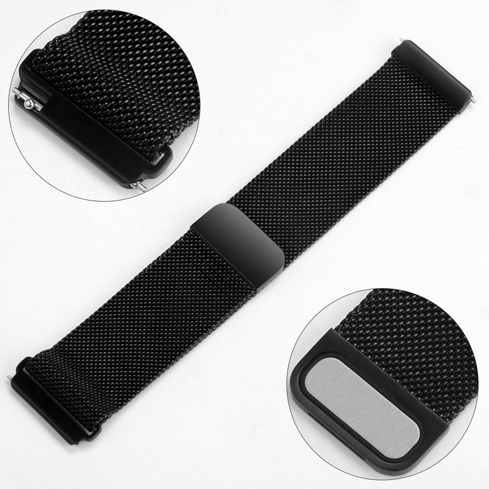 Correa Milanese loop para el Fitbit Versa - negro