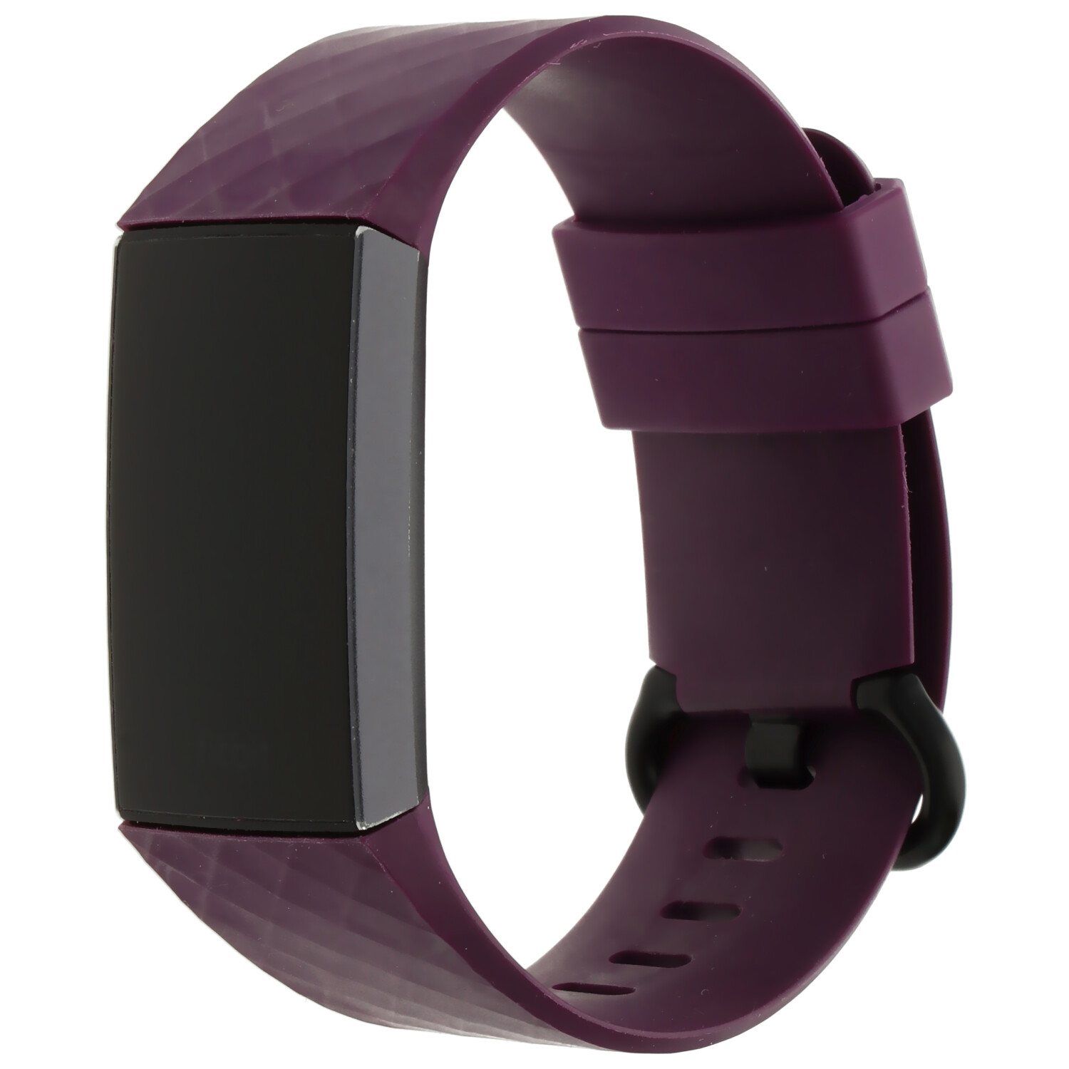 Correa deportiva waffle para el Fitbit Charge 3 y 4 - morado oscuro