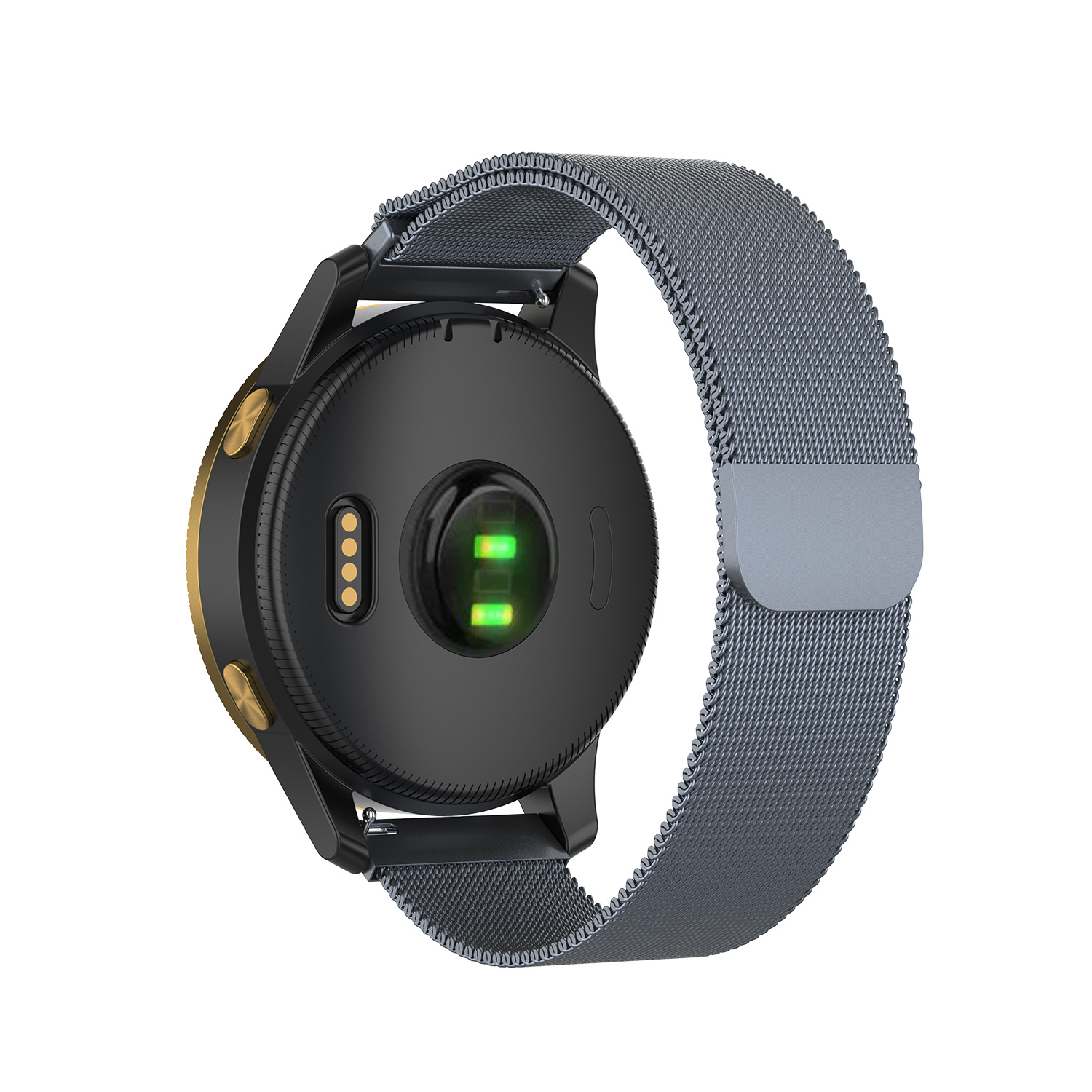Correa Milanese loop para el Garmin Vivoactive / Vivomove - gris espacial