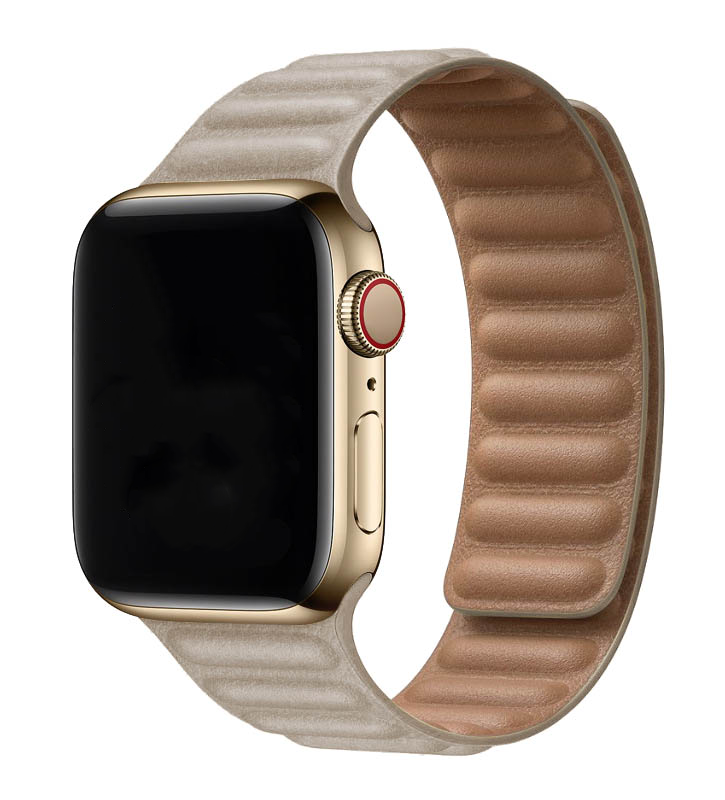 Apple Watch Correa solitaria de piel PU - caqui