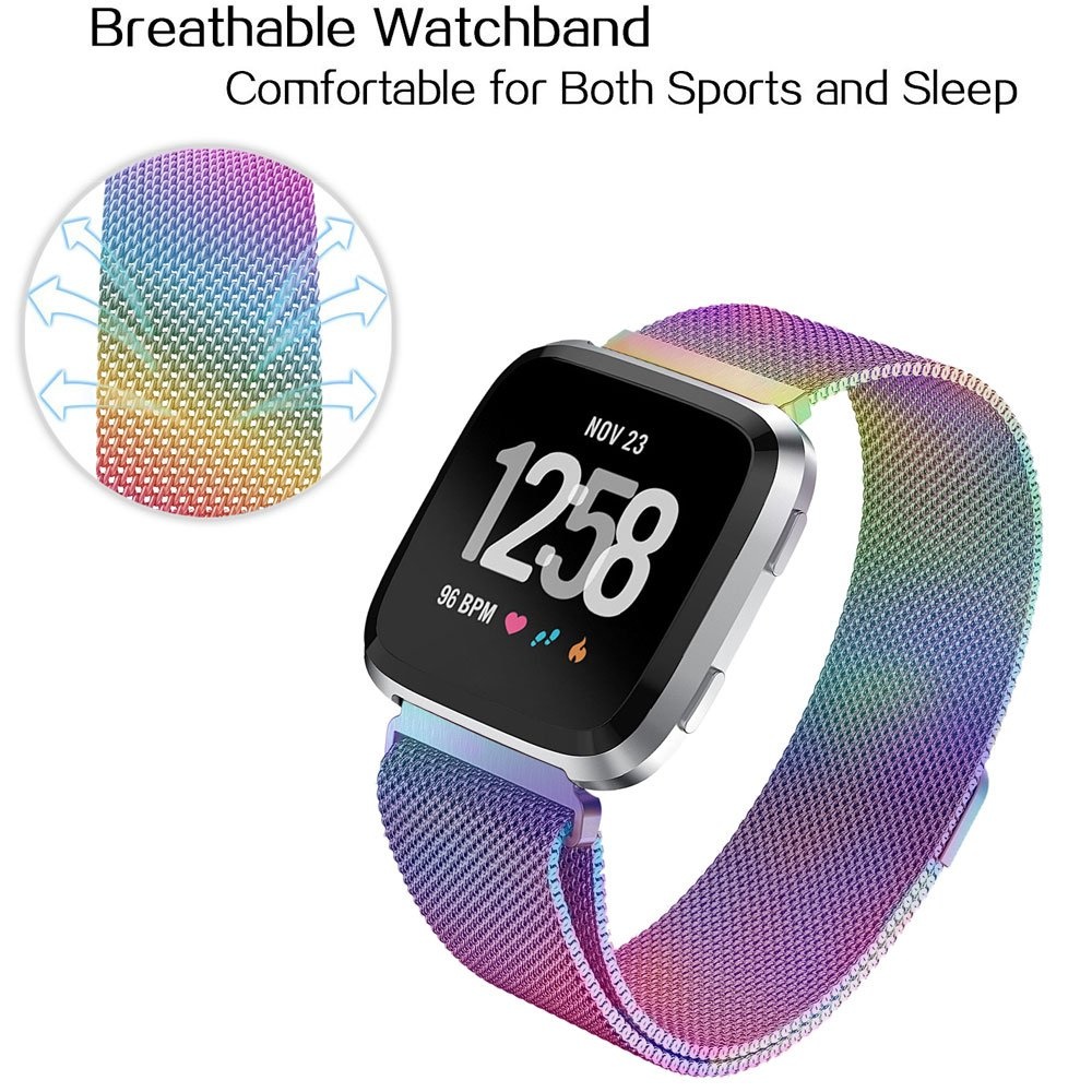 Correa Milanese loop para el Fitbit Versa - colorido
