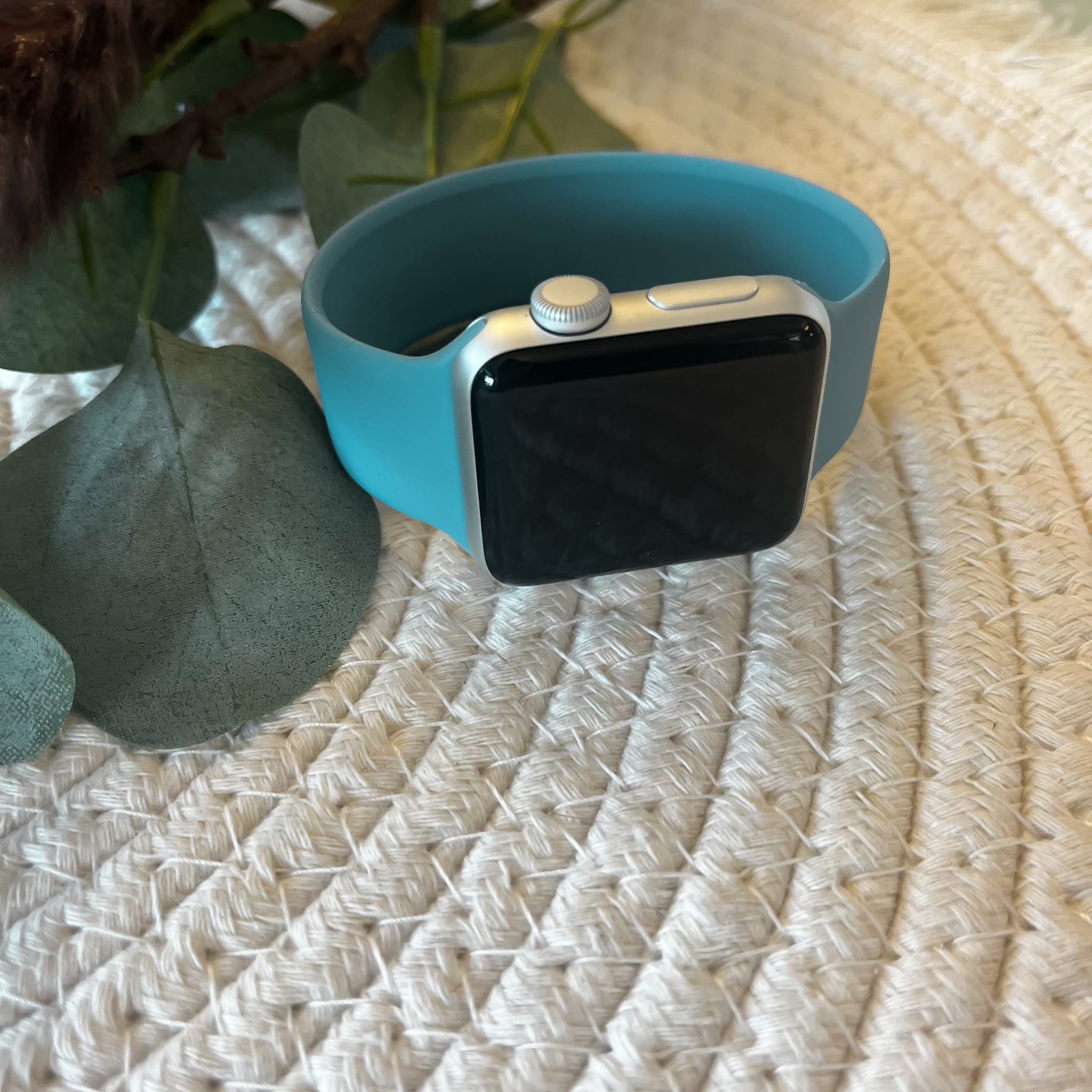 Correa deportiva solo loop para el Apple Watch - azul norte