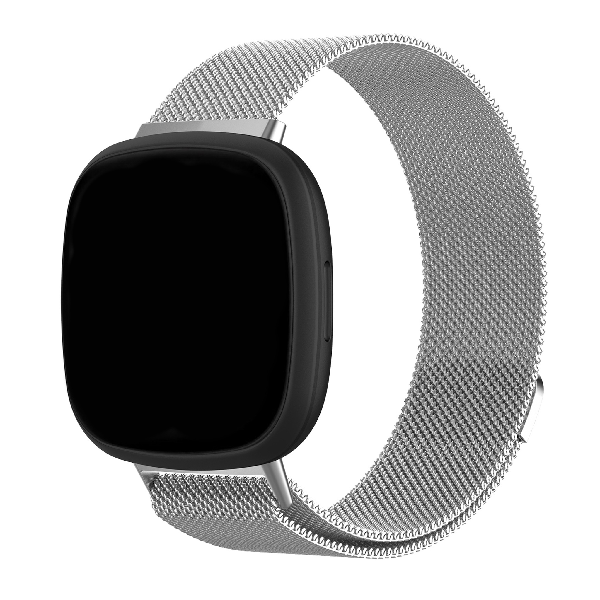  Fitbit Versa 3 / Sense milanese banda - plata
