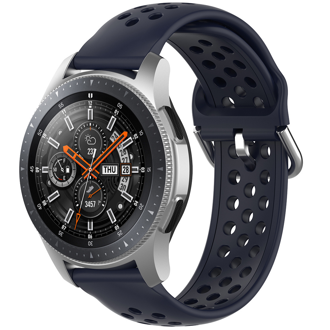 Samsung Correa de doble hebilla Galaxy Watch sport - azul oscuro