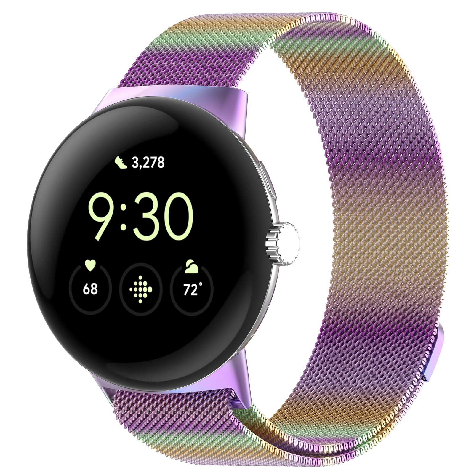Google Pixel Reloj milanese banda - colorido