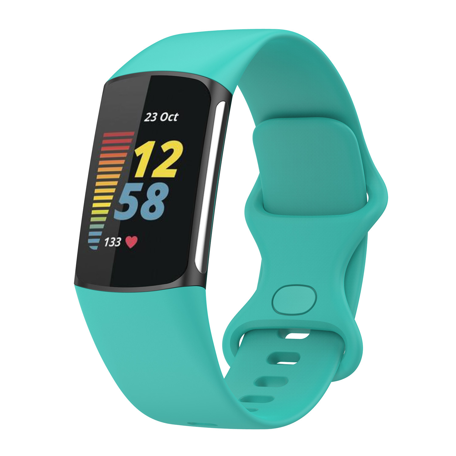  Fitbit Charge 5 sport band - teal