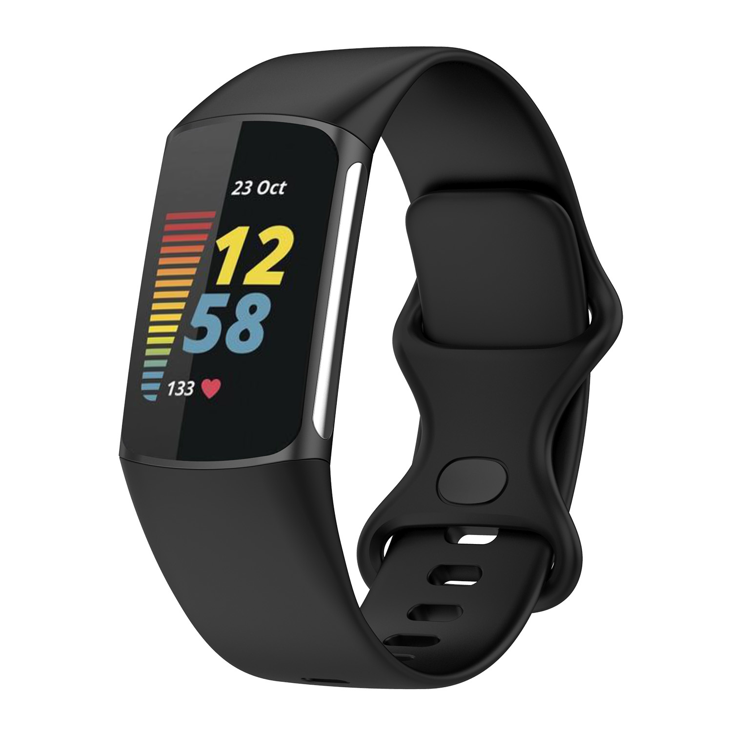  Fitbit Charge 5 bandas deportivas - negro