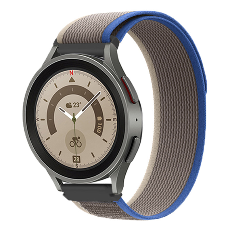 Samsung Correa de nylon Galaxy Watch - azul gris