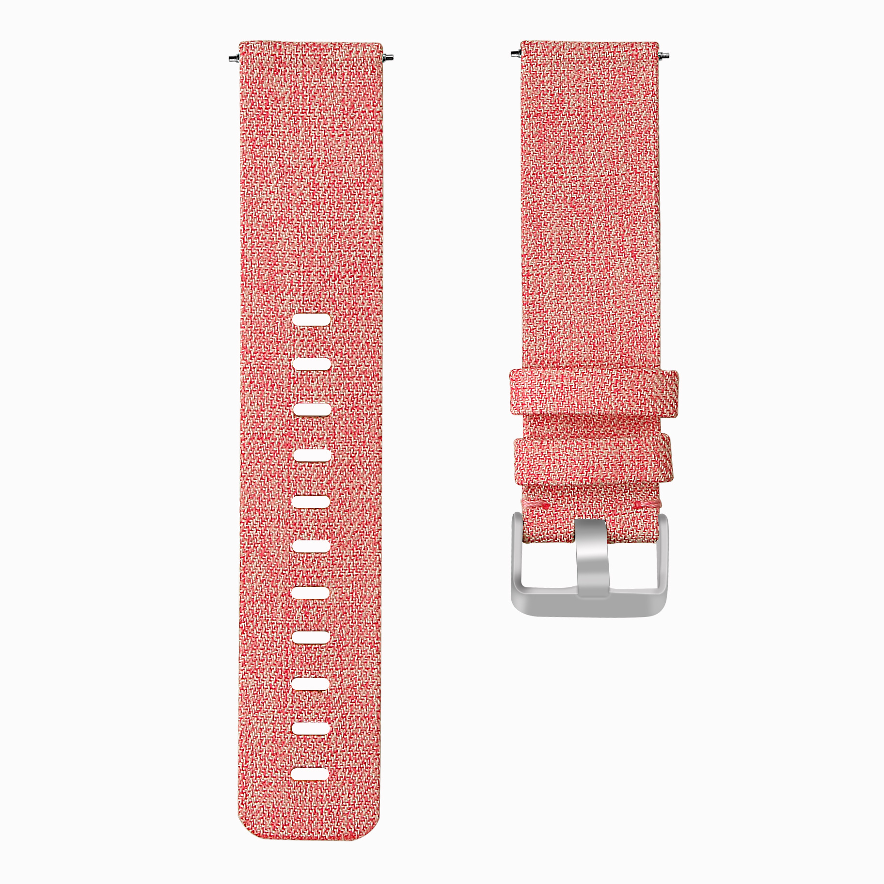 Correa de nailon con hebilla para el Fitbit Versa - naranja