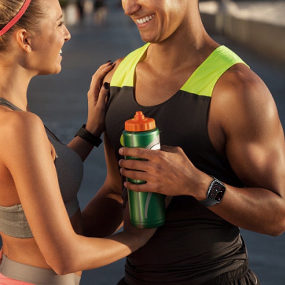 Correa deportiva para el Fitbit Versa - negra