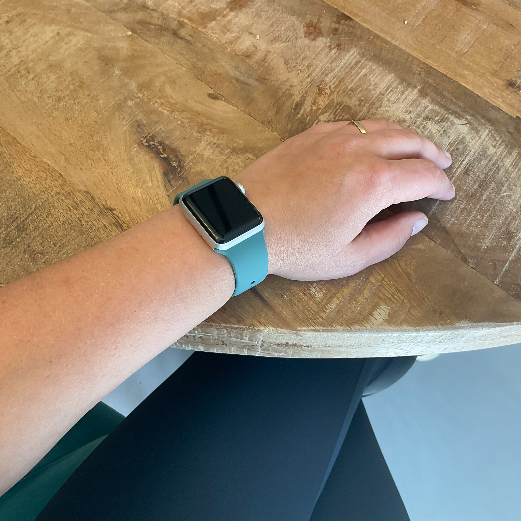 Correa deportiva para el Apple Watch - azul norte