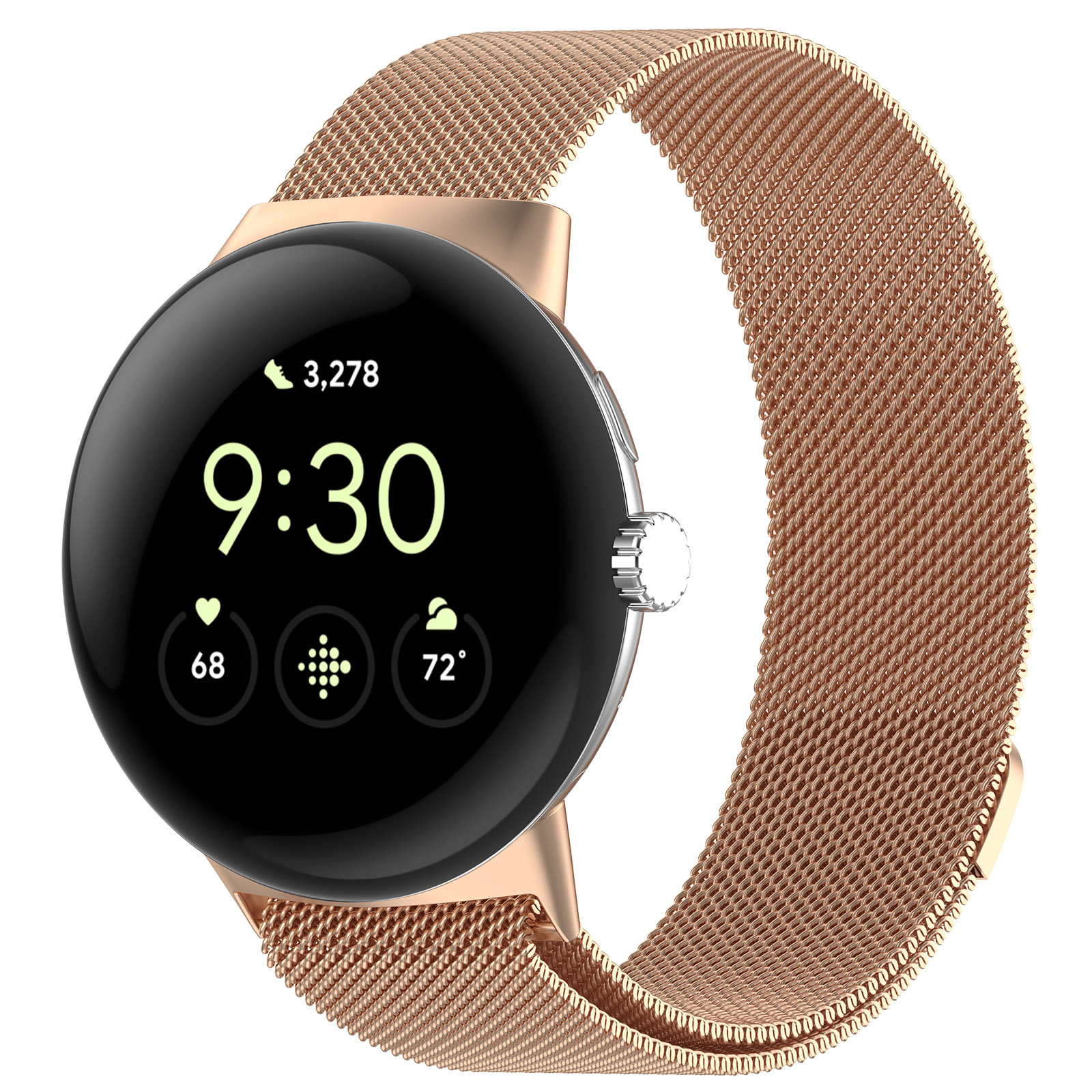 Google Pixel Reloj milanese correa - oro rosa