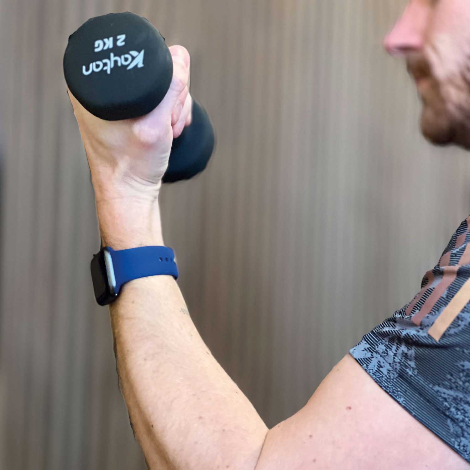 Correa deportiva para el Apple Watch - cobalto