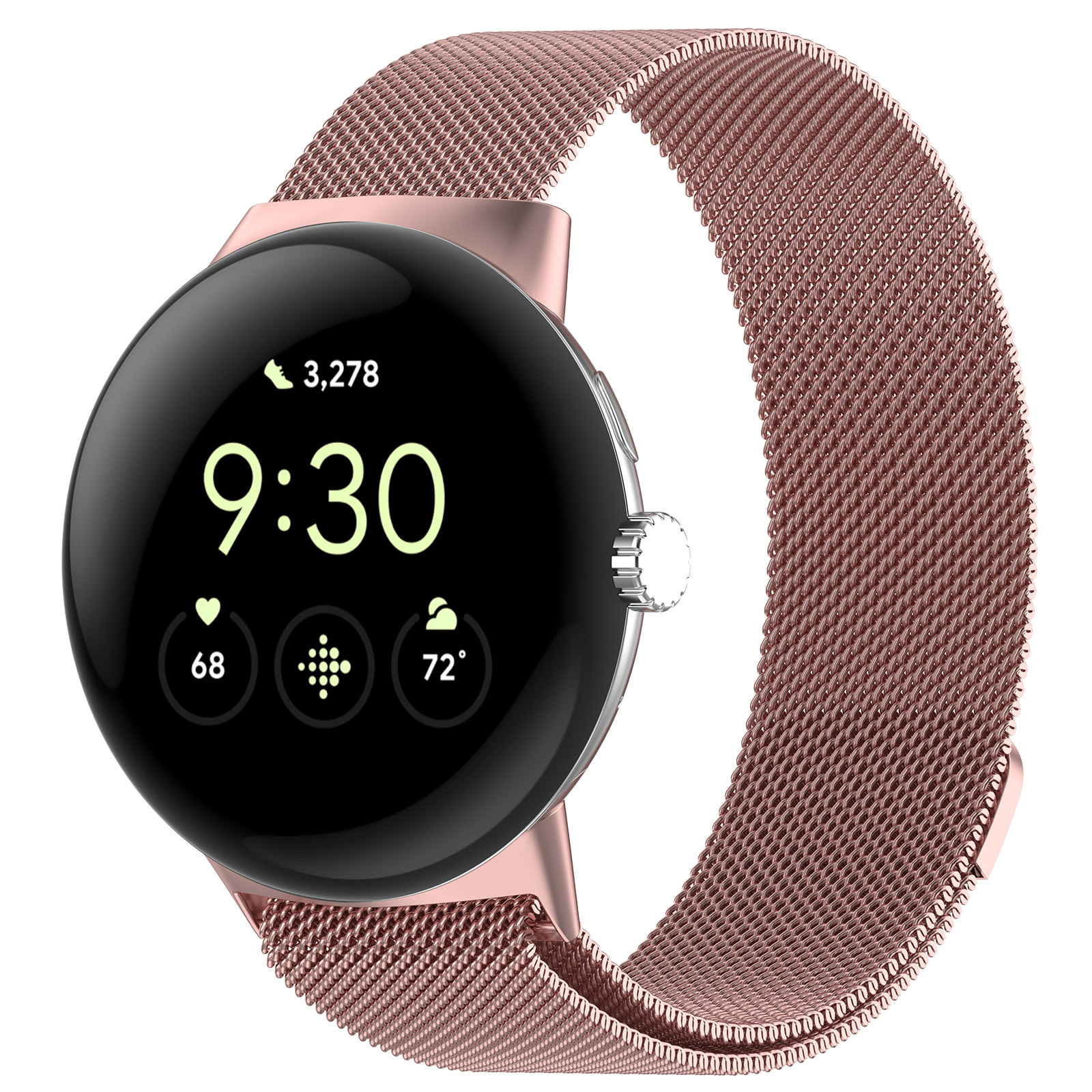 Google Pixel Reloj milanese banda - rosa