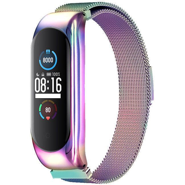 Xiaomi Mi band 3/4/5/6 milanese banda - colorido