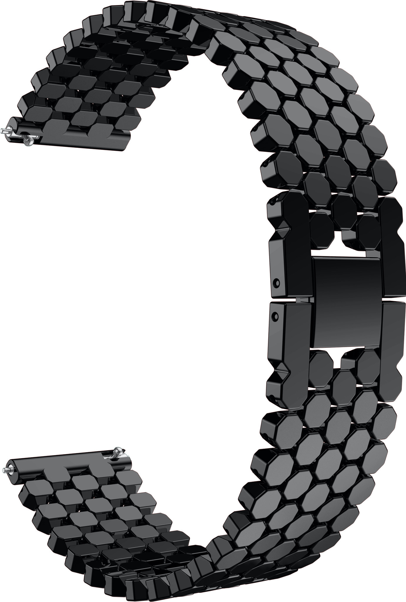 Garmin Vivoactive fish correa de eslabones de acero - negro