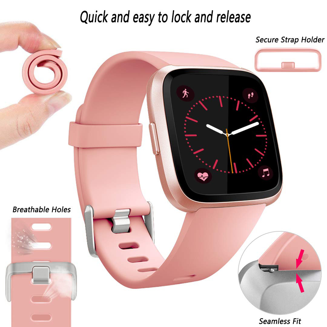 Correa deportiva para el Fitbit Versa - rosa