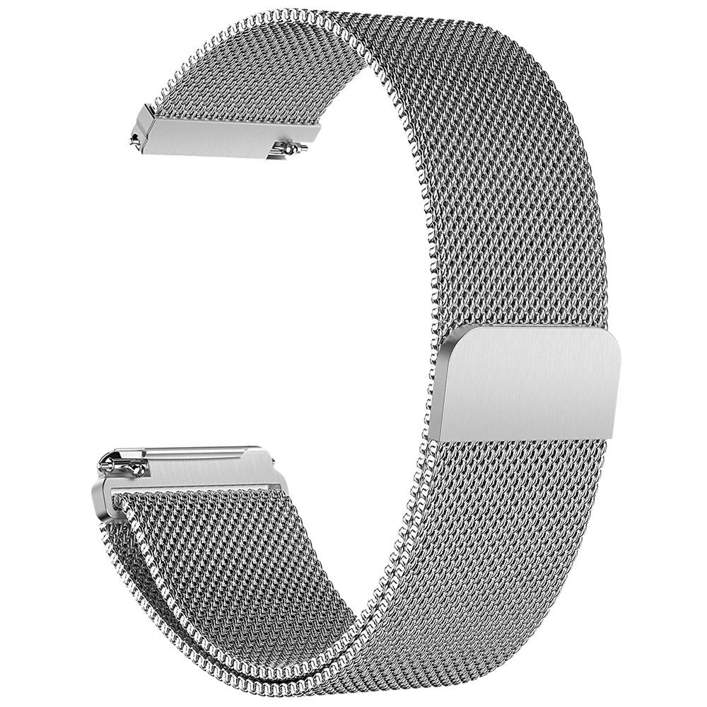 Correa Milanese loop para el Fitbit Versa - plata