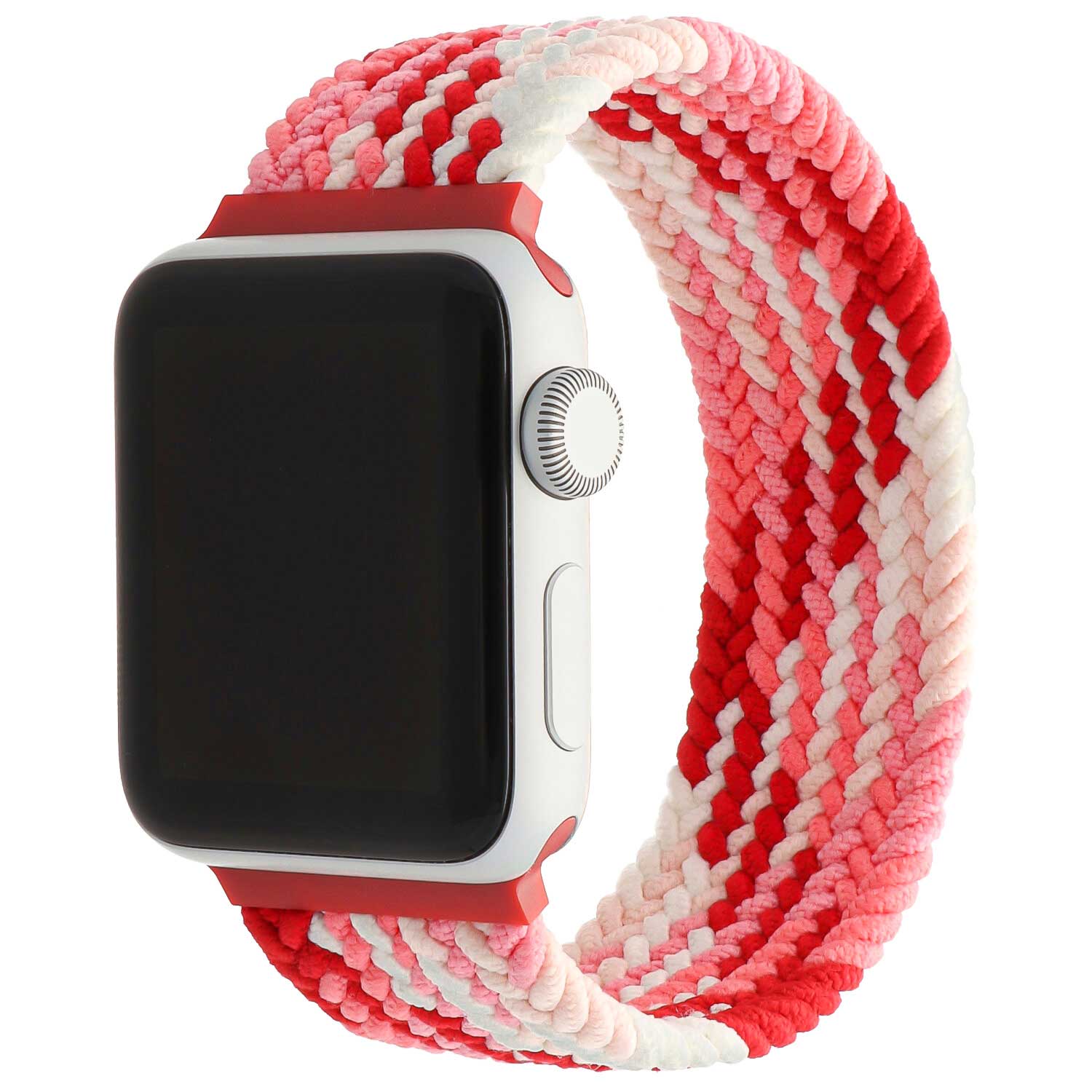 Correa solo loop trenzada de nailon para el Apple Watch - fresa