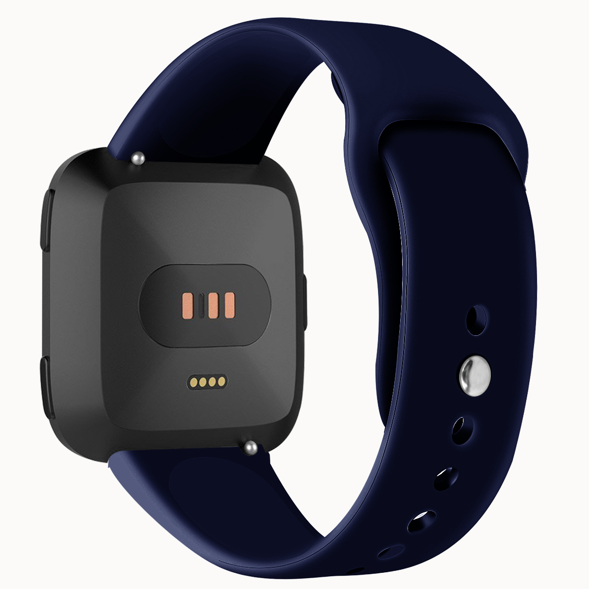 Correa deportiva de silicona para el Fitbit Versa - azul marino