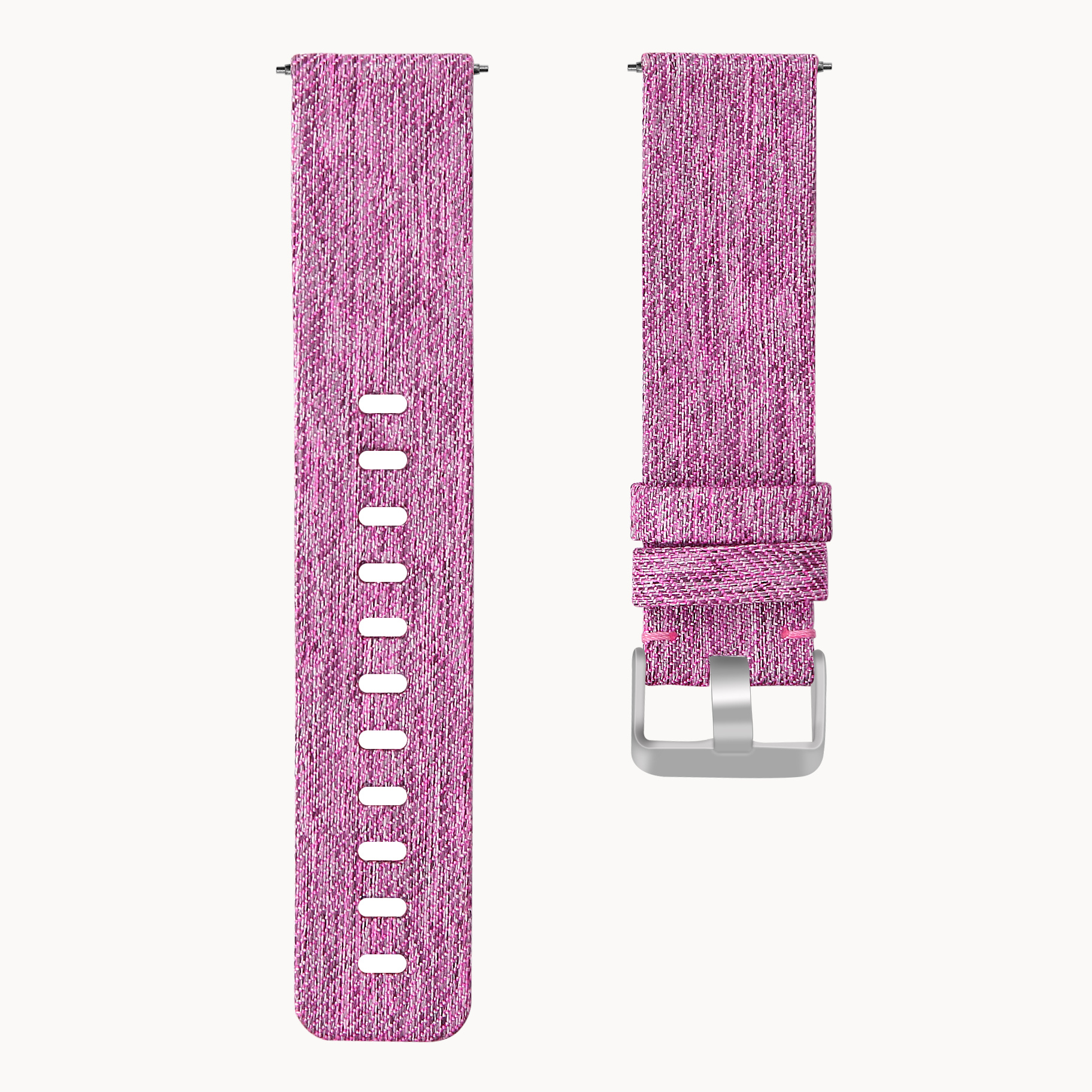 Correa de nailon con hebilla para el Fitbit Versa - morada
