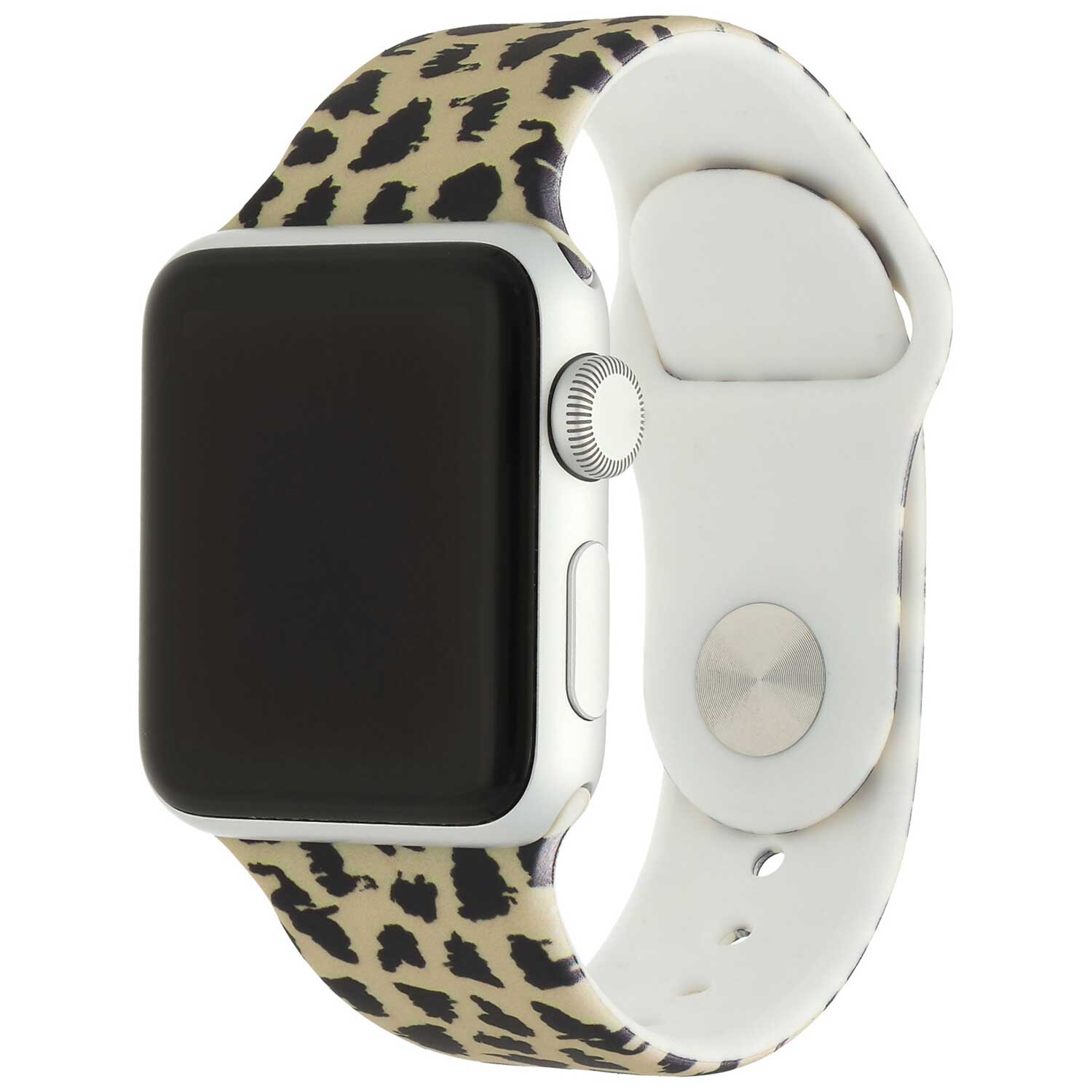 Correa deportiva estampada para el Apple Watch - marrón leopardo