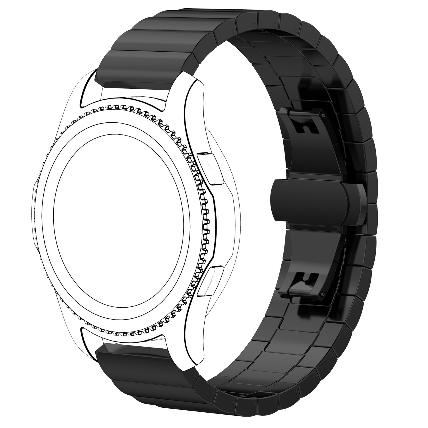 Polar Eslabón de acero Vantage M / Grit X - negro