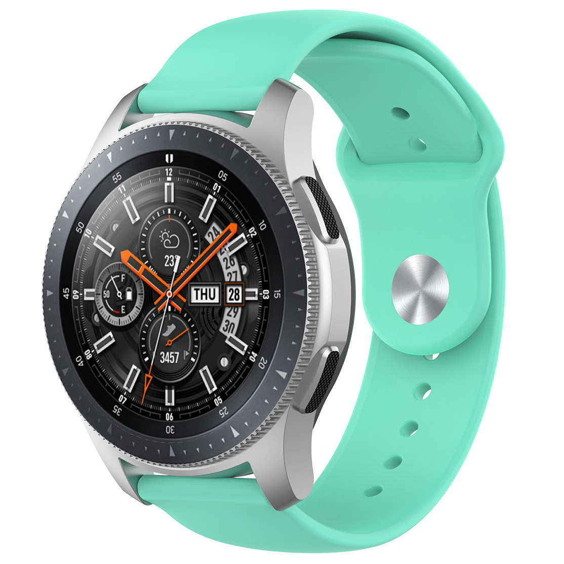 Samsung Correa deportiva de silicona Galaxy Watch - azul tahoe