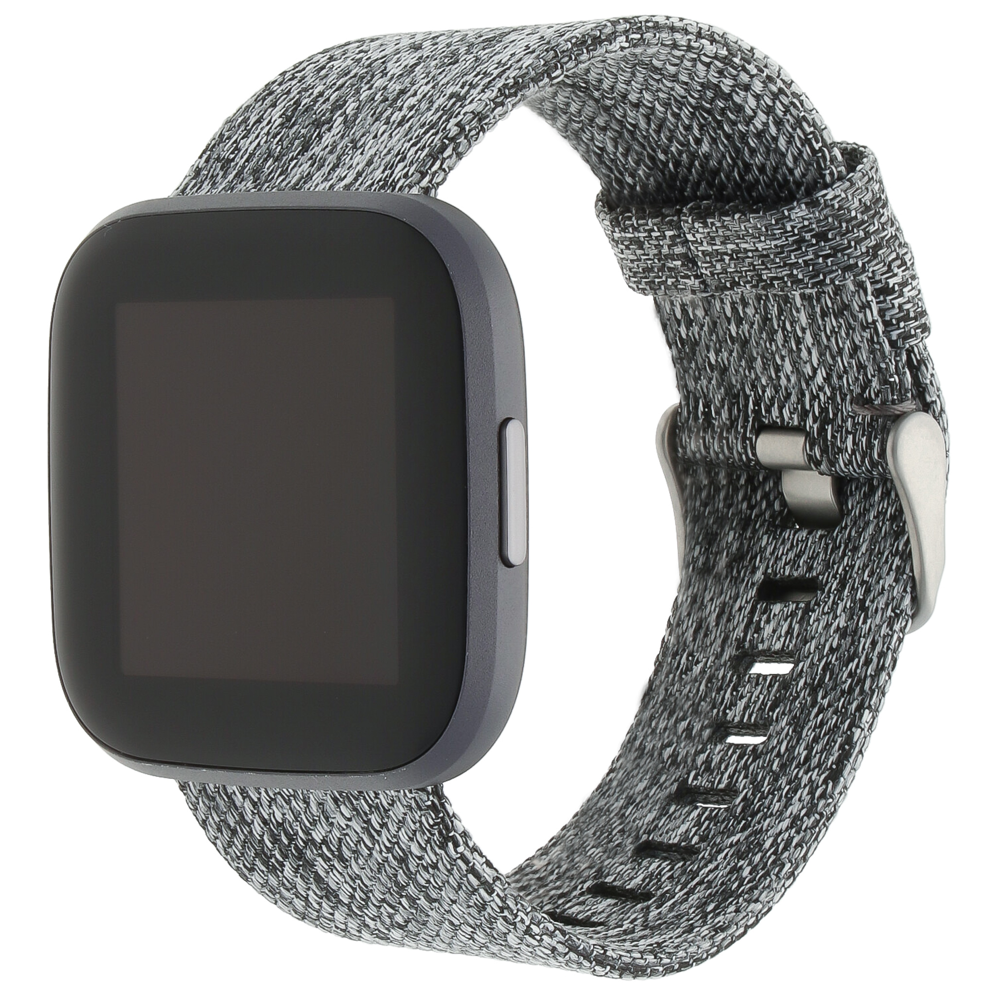 Correa de nailon con hebilla para el Fitbit Versa - gris oscuro