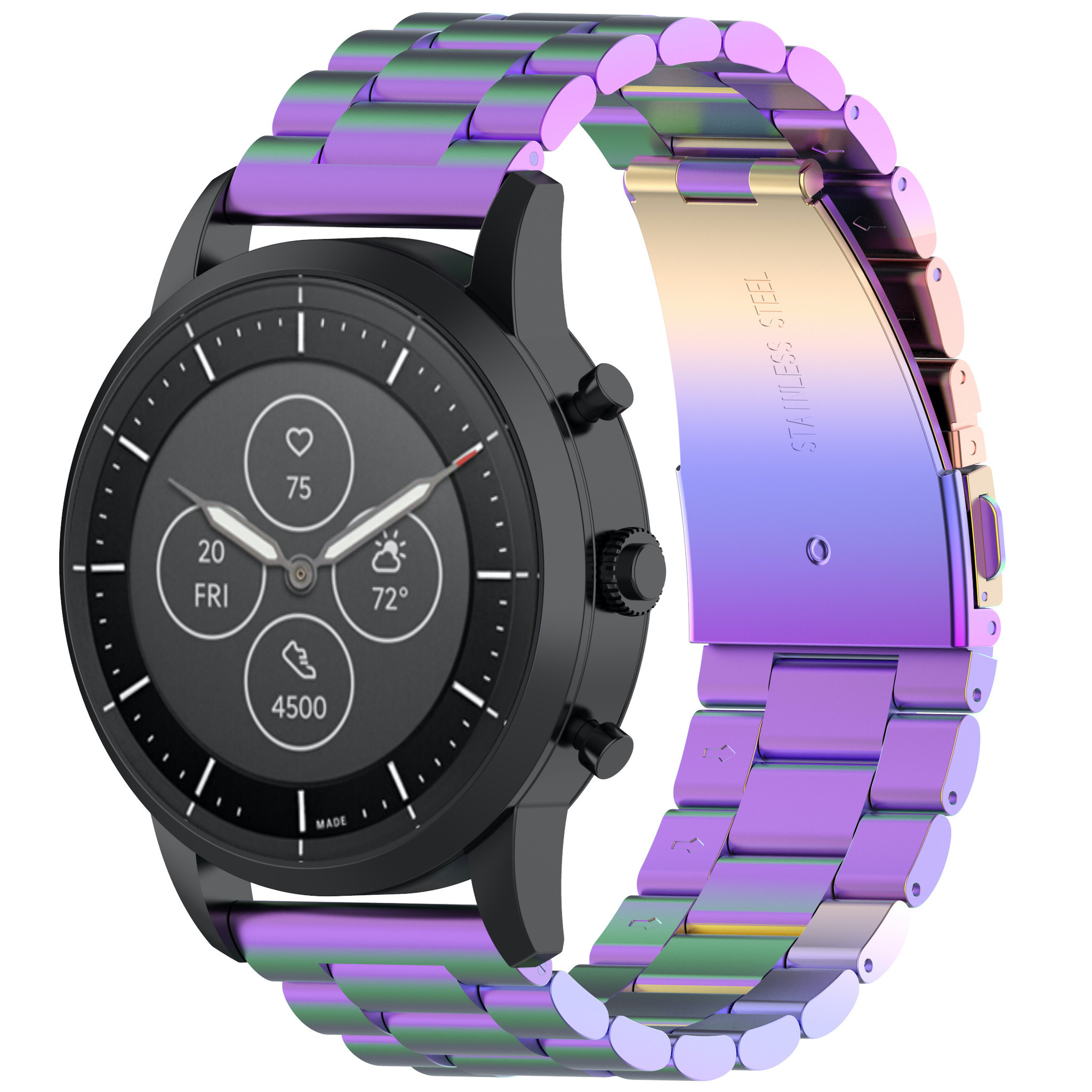 Samsung Correa de eslabones de acero con cuentas para Galaxy Watch - colorida