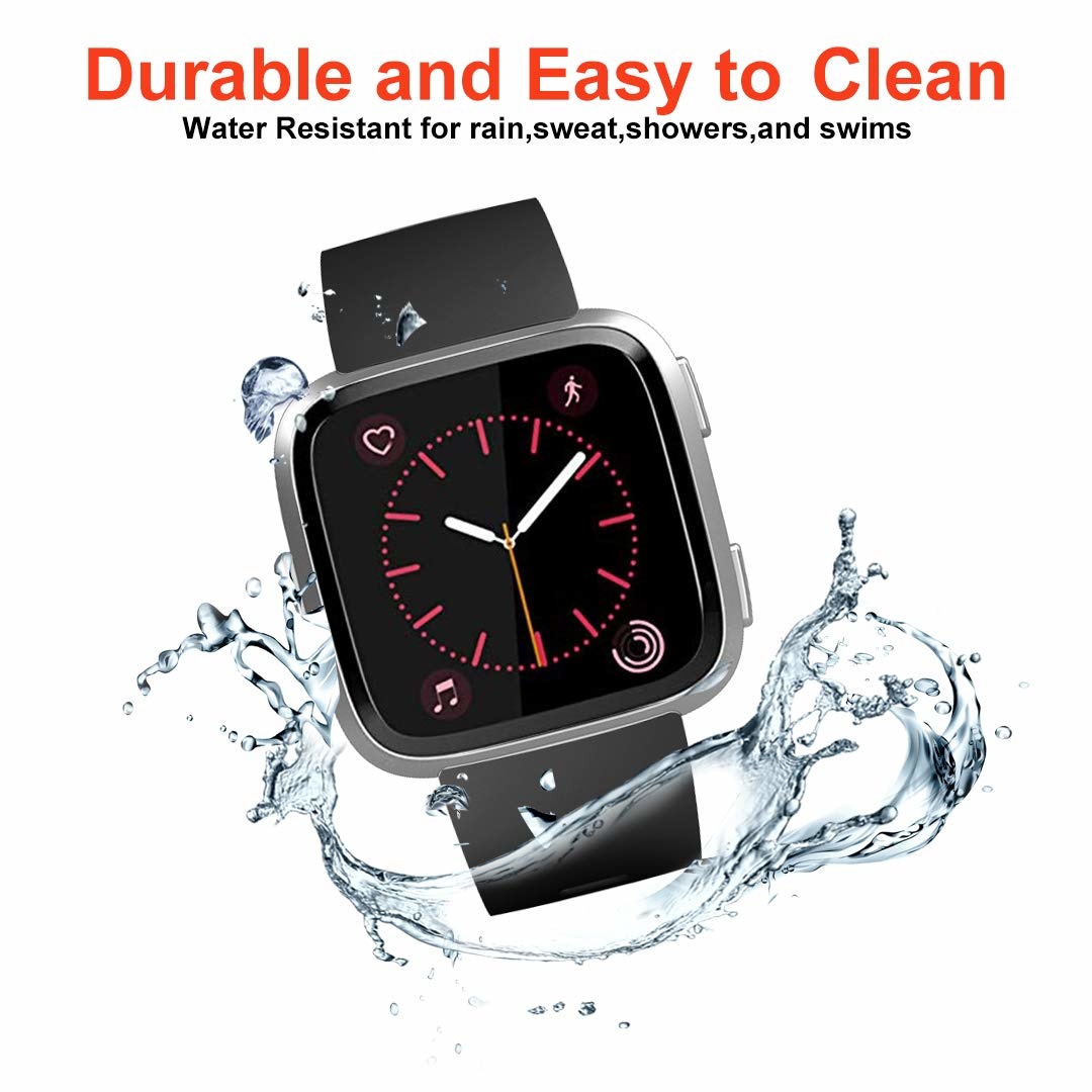 Correa deportiva para el Fitbit Versa - negra