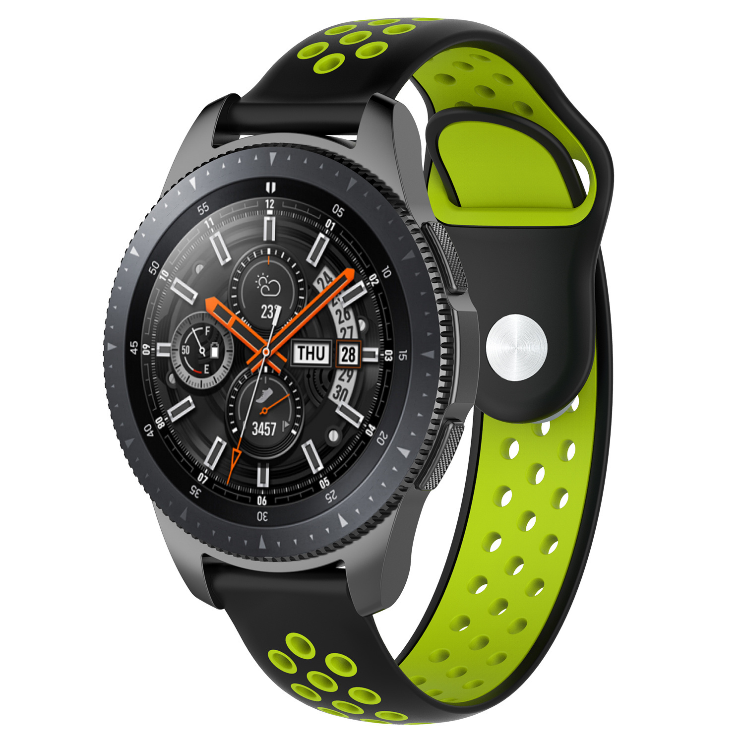 Polar Ignite doble banda deportiva - negro verde