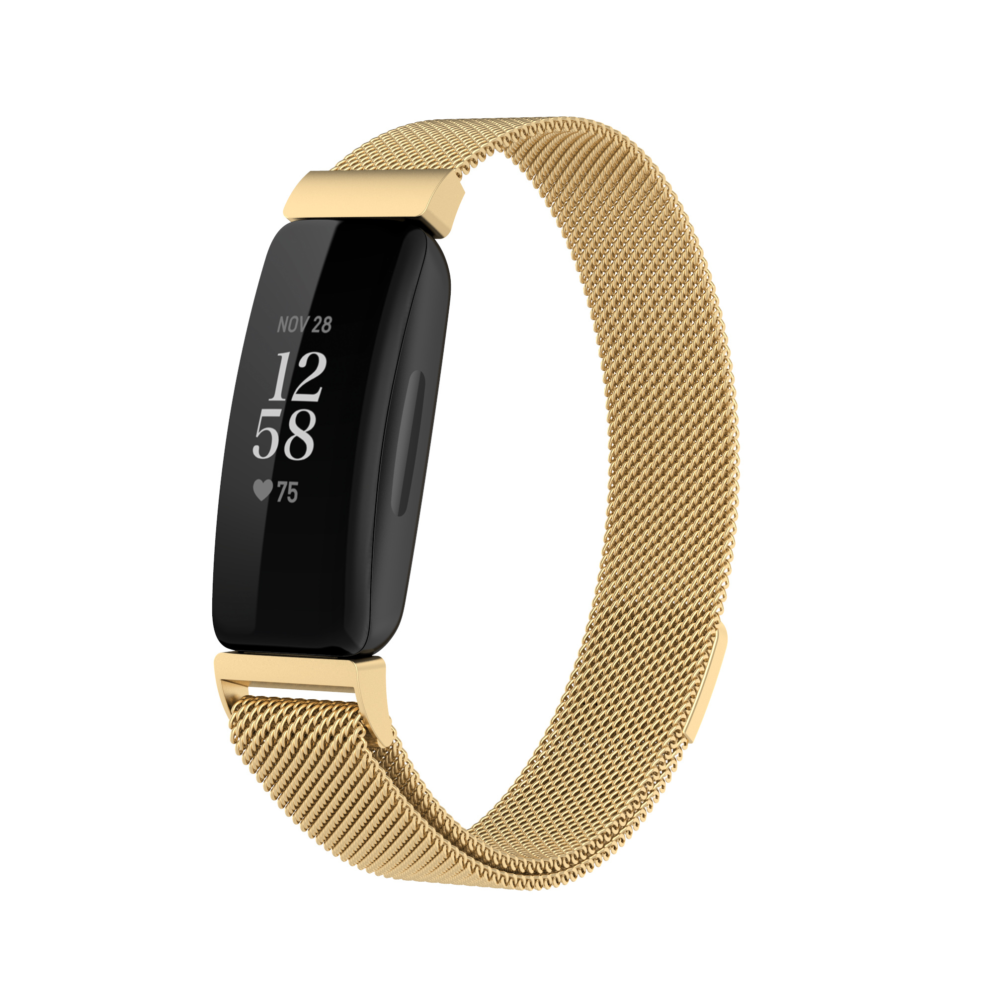  Fitbit Inspire 2 milanese banda - oro