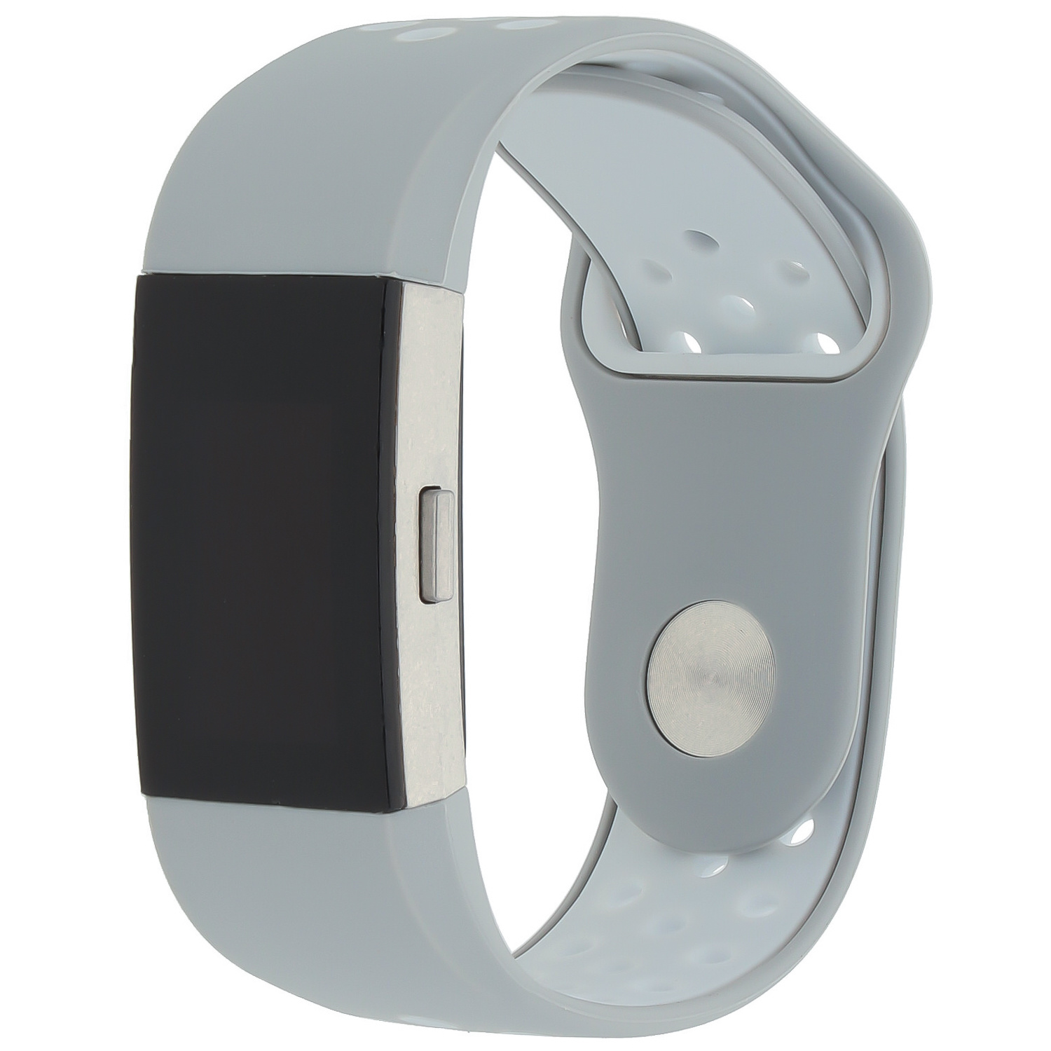  Fitbit Charge 2 doble banda deportiva - gris blanco